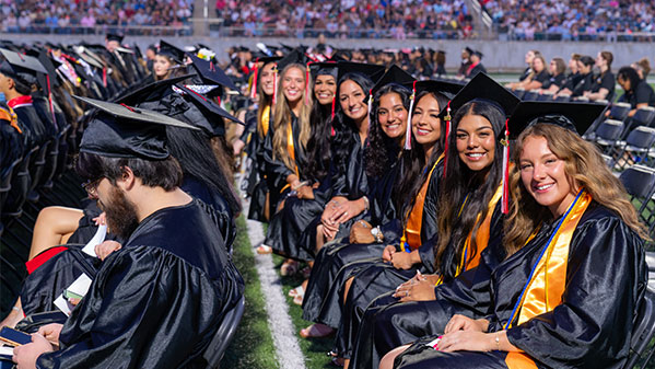 Picture of a group of graduates