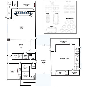 NRC Facility Seating Map