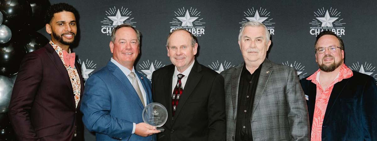 Dr. Robert J. Exley was recognized as Outstanding Leader of the Year